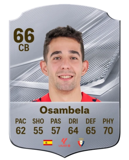 Osambela 66 Silver CB FC 27 card