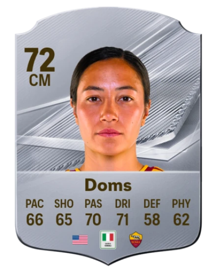 Doms 72 Common CM FC 26 card