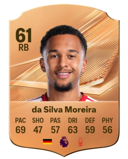 da Silva Moreira 61 Bronze RB FC 27 card