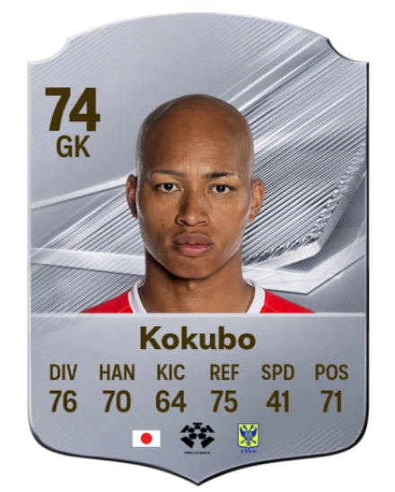 Kokubo 74 Common GK FC 26 card