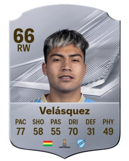 Velásquez 66 Common RW FC 26 card