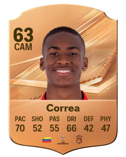 Correa 63 Common CAM FC 26 card