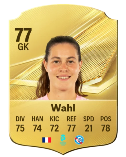 Wahl 77 Common GK FC 26 card