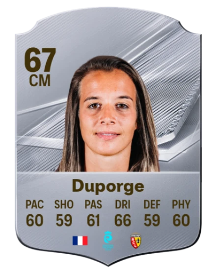 Duporge 67 Common CM FC 26 card