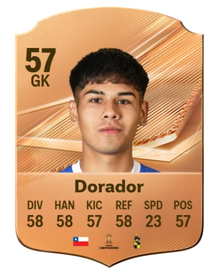 Dorador 57 Bronze GK FC 27 card