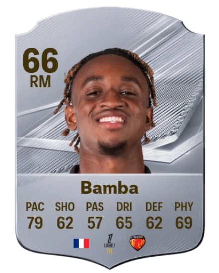 Bamba 66 Silver RM FC 27 card