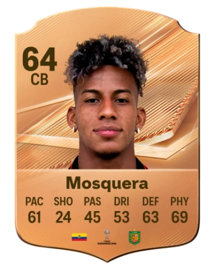 Mosquera 64 Bronze CB FC 27 card