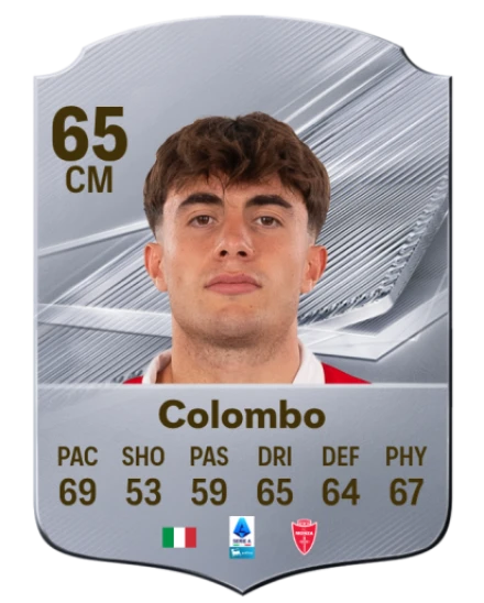 Colombo 65 Silver CM FC 27 card