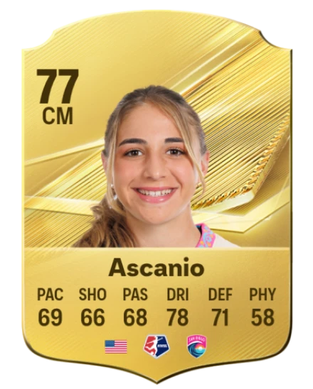 Ascanio 77 Common CM FC 26 card