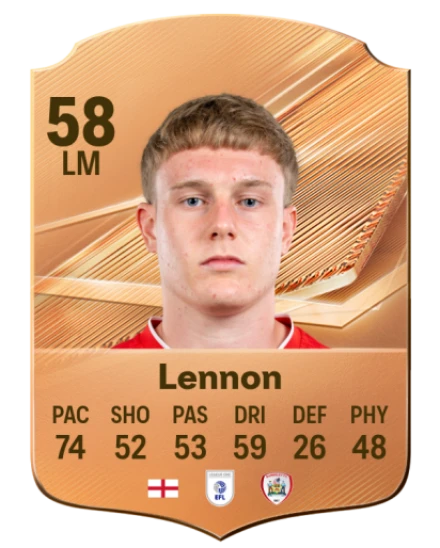 Lennon 58 Bronze LM FC 27 card
