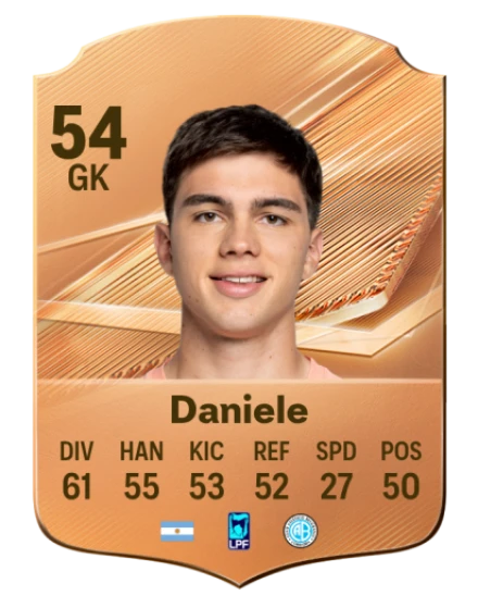 Daniele 54 Bronze GK FC 27 card
