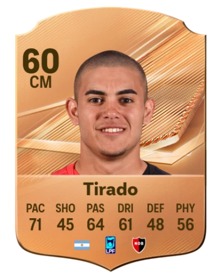 Tirado 60 Bronze CM FC 27 card