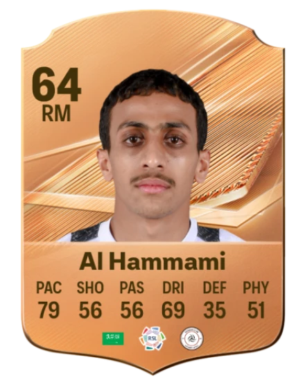Al Hammami 64 Bronze RM FC 27 card