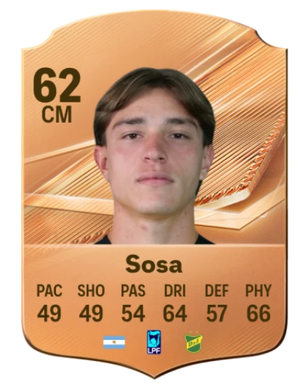 Sosa 62 Bronze CM FC 27 card