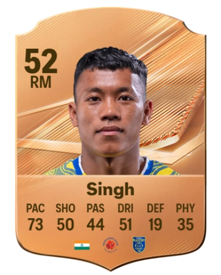 Singh 52 Common RM FC 26 card