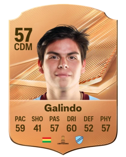 Galindo 57 Bronze CDM FC 27 card