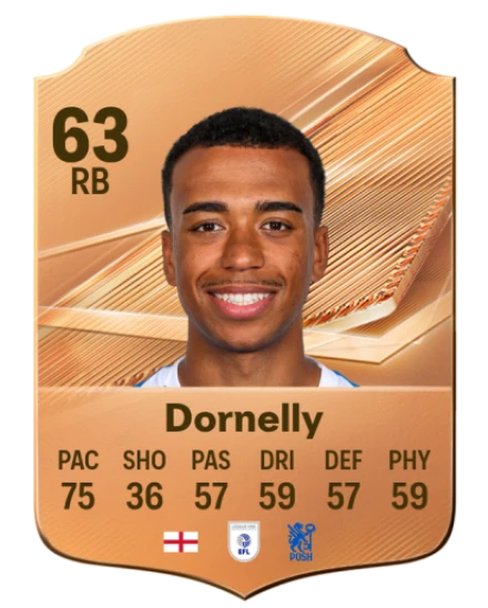 Dornelly 63 Common RB FC 26 card