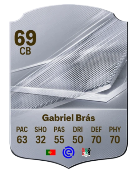 Gabriel Brás 69 Common CB FC 26 card
