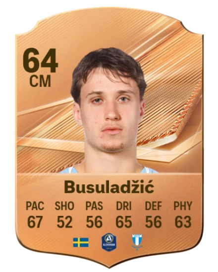 Busuladžić 64 Bronze CM FC 27 card