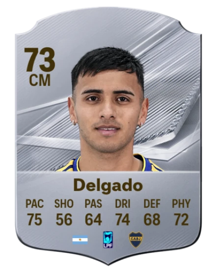 Delgado 73 Silver CM FC 27 card
