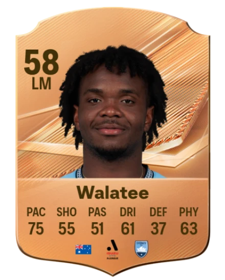 Walatee 58 Common LM FC 26 card