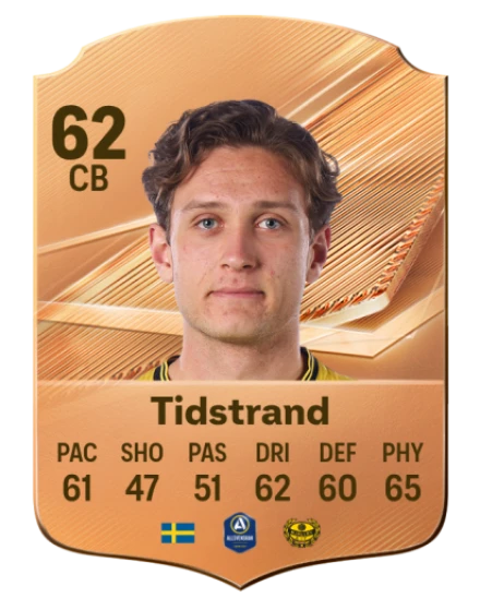 Tidstrand 62 Common CB FC 26 card