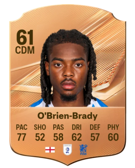 O'Brien-Brady 61 Bronze CDM FC 27 card