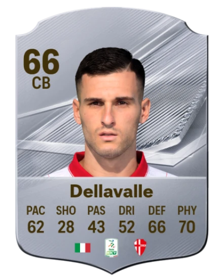 Dellavalle 66 Silver CB FC 27 card