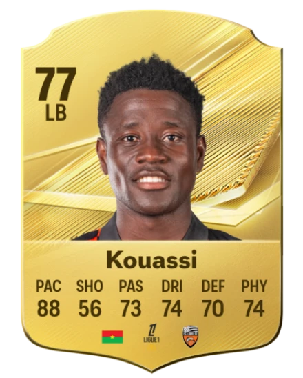 Kouassi 77 Common LB FC 26 card