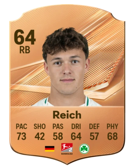 Reich 64 Bronze RB FC 27 card