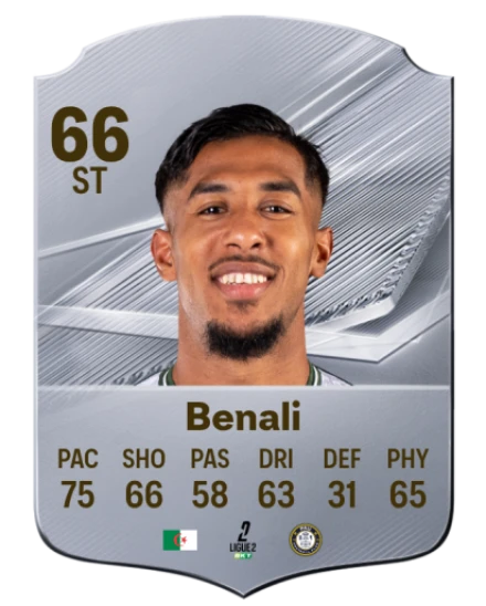 Benali 66 Common ST FC 26 card