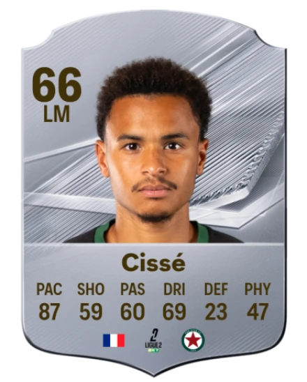Cissé 66 Silver LM FC 27 card