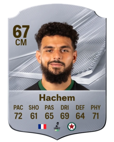 Hachem 67 Rare CM FC 26 card