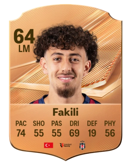 Fakili 64 Bronze LM FC 27 card