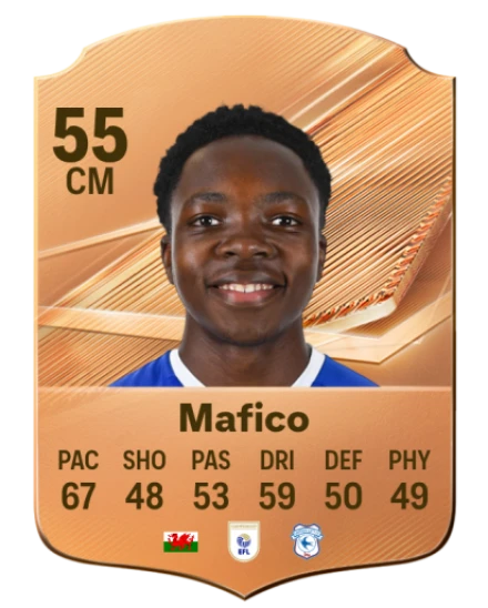 Mafico 55 Bronze CM FC 27 card