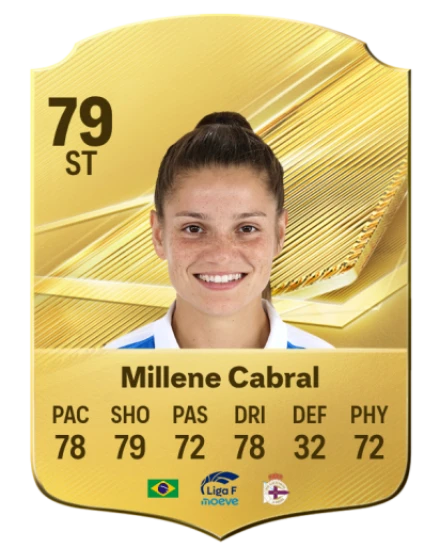 Millene Cabral 79 Common ST FC 26 card