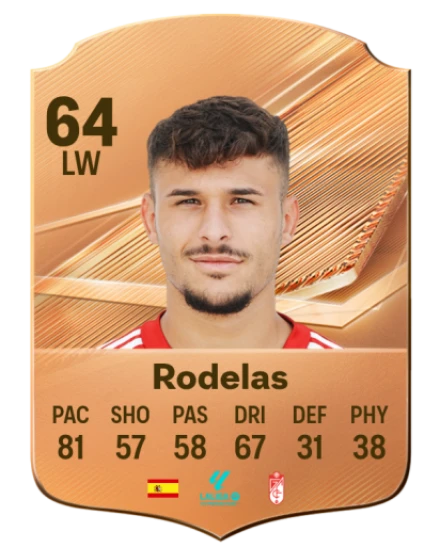 Rodelas 64 Bronze LW FC 27 card