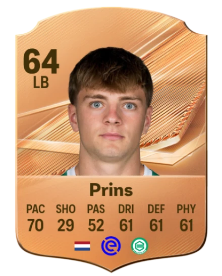 Prins 64 Bronze LB FC 27 card