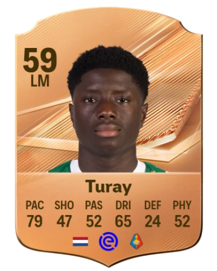 Turay 59 Bronze LM FC 27 card