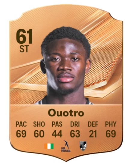 Ouotro 61 Bronze ST FC 27 card