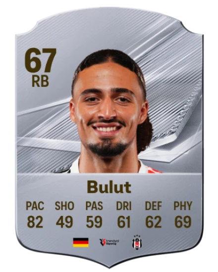 Bulut 67 Silver RB FC 27 card