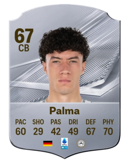 Palma 67 Common CB FC 26 card