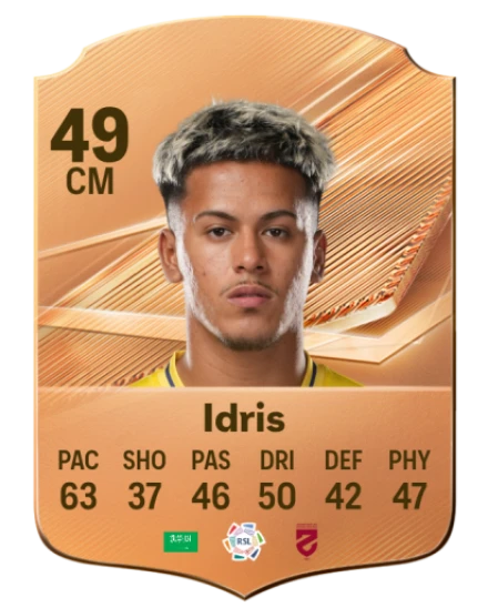 Idris 49 Bronze CM FC 27 card
