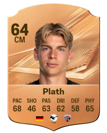 Plath 64 Bronze CM FC 27 card