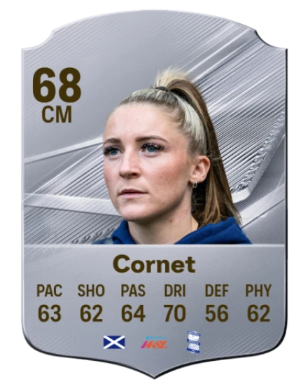 Cornet 68 Silver CM FC 27 card