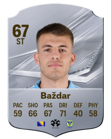 Baždar 67 Common ST FC 26 card