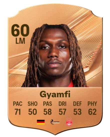 Gyamfi 60 Bronze LM FC 27 card
