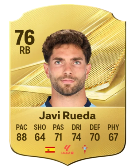 Javi Rueda 76 Common RB FC 26 card