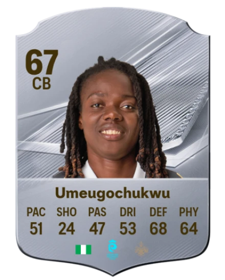 Umeugochukwu 67 Common CB FC 26 card