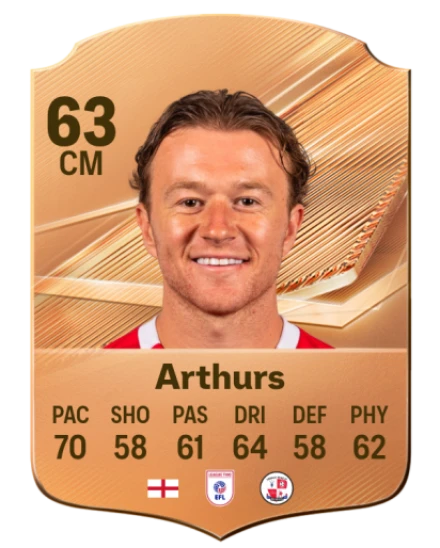Arthurs 63 Common CM FC 26 card